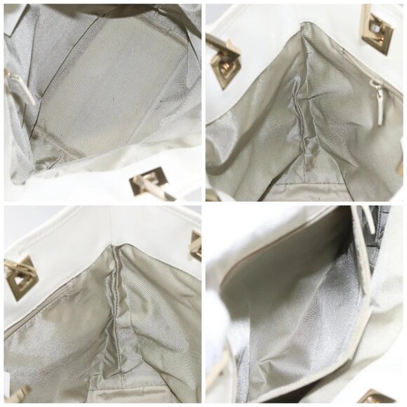 GUCCI GG Canvas Tote Bag Light Blue Gold 002 1099 Auth 113505 - Picture 15 of 16